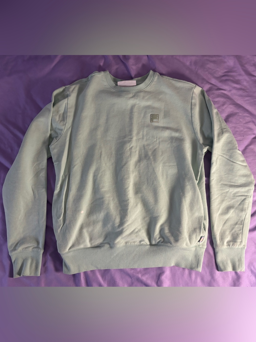 Fila Mint Green Crewneck Sweatshirt